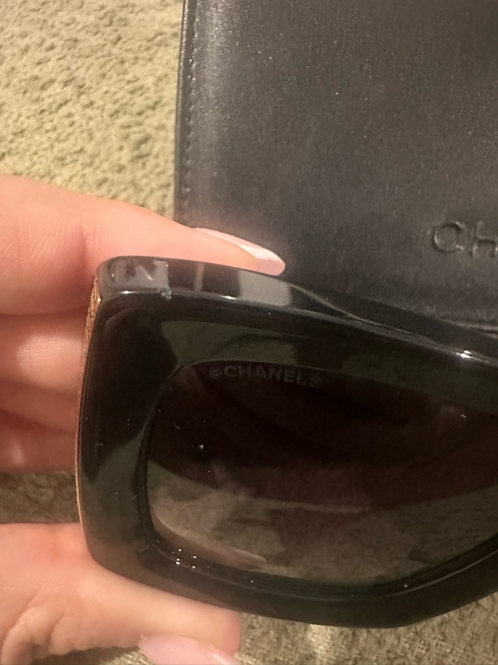 Authentic Chanel rectangle sunglasses - Picture 4 of 11